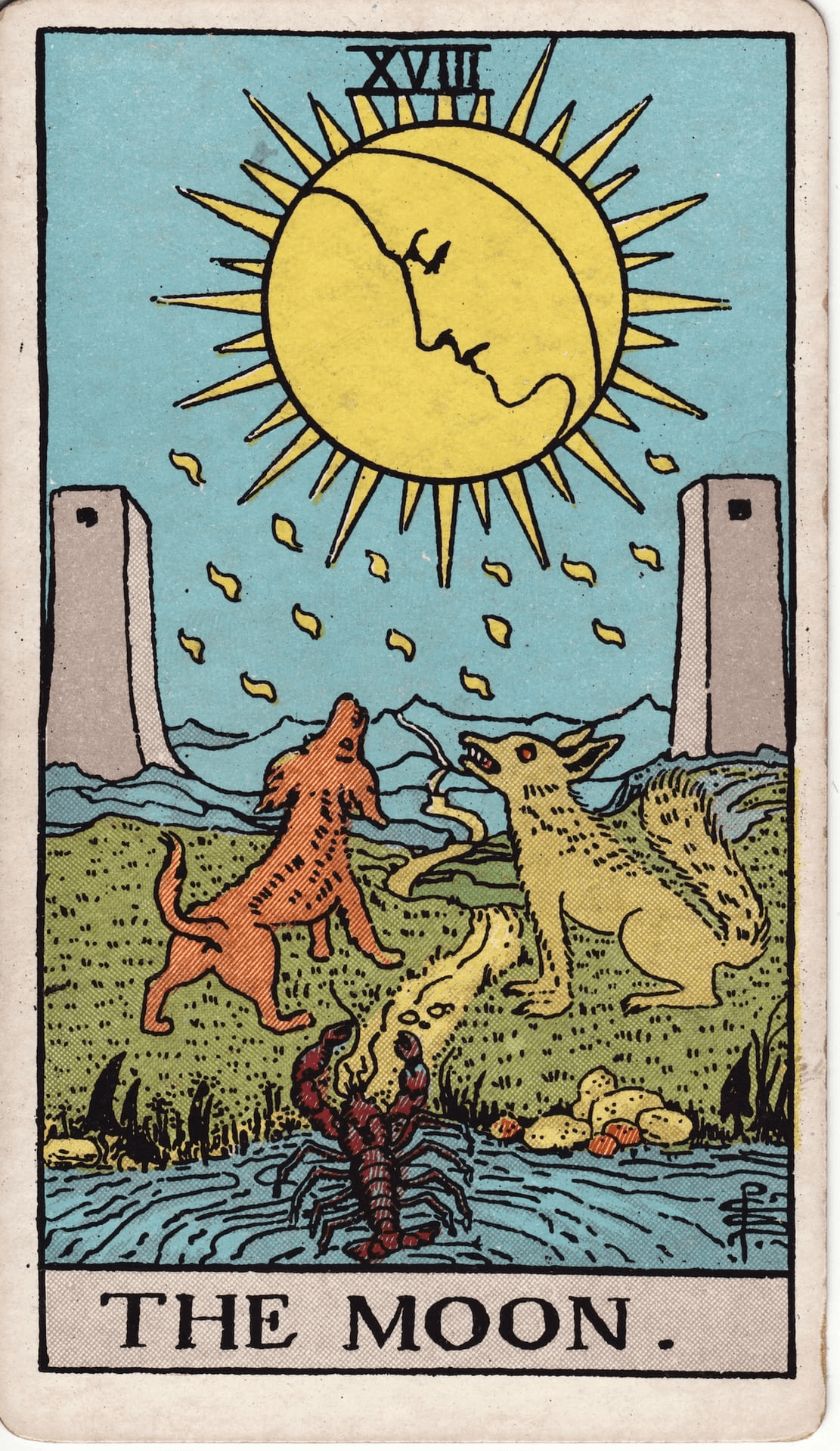 Tarot karta Mjesec